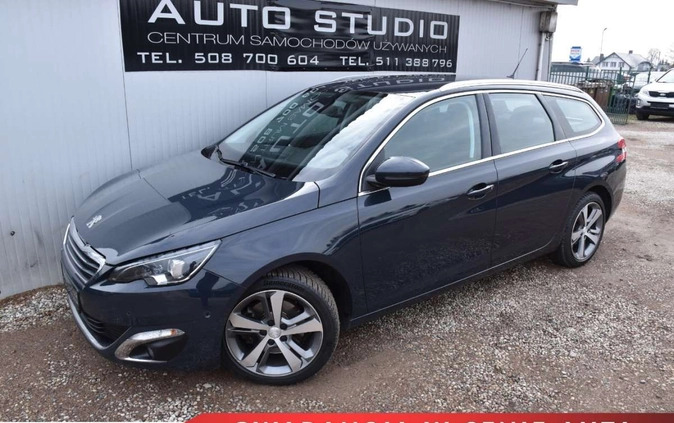 Peugeot 308 cena 36450 przebieg: 204660, rok produkcji 2015 z Leśna małe 781